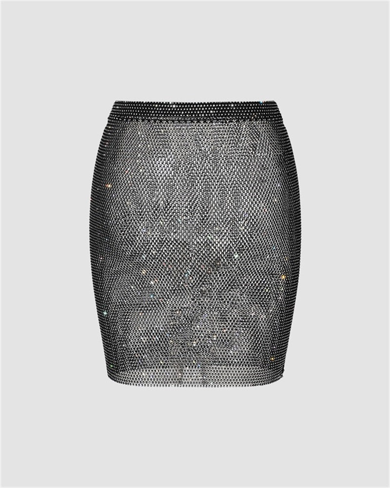 Cassiopeia Sequin Skirt