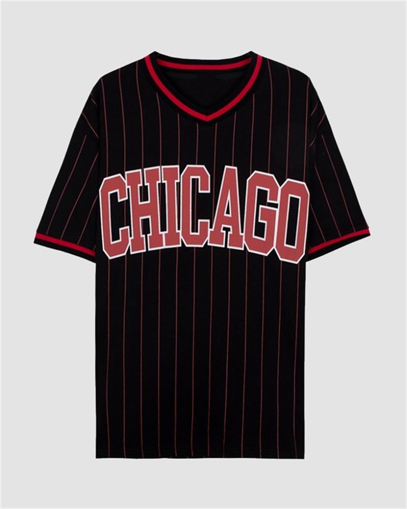 Chicago Sporty Oversized T-Shirt