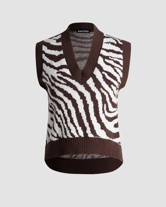 Zebra Absolute Sweater Vest