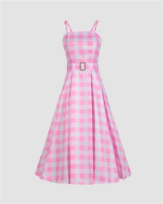 Sweetheart Gingham Dress