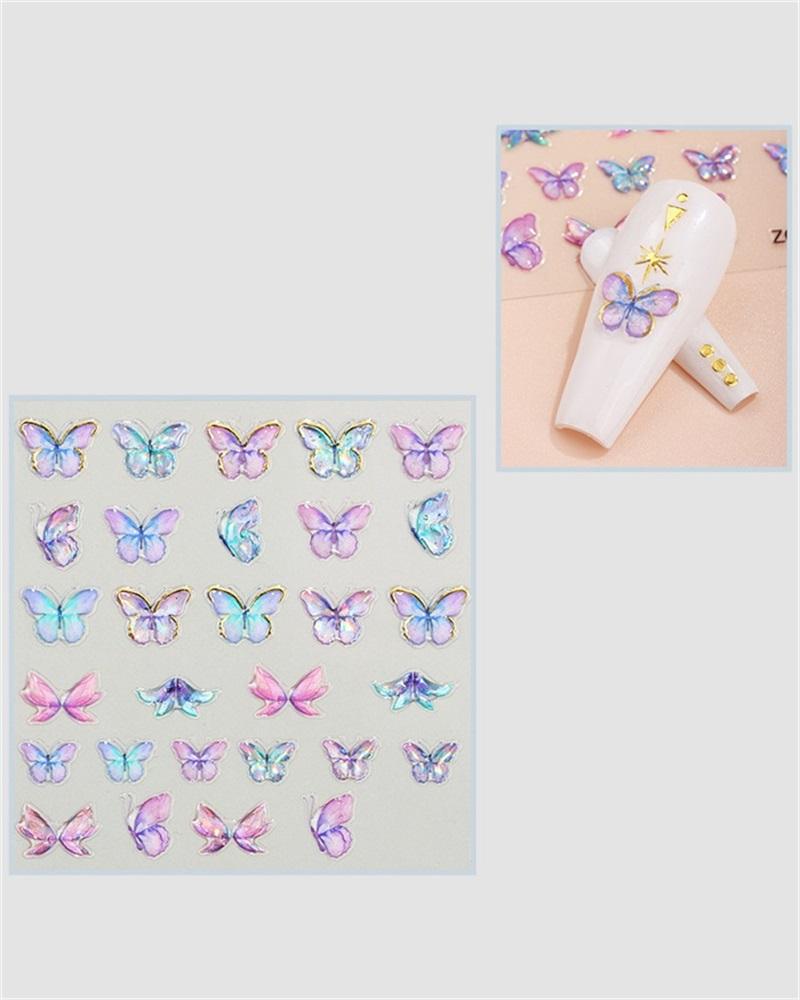 Butterfly 3D Sticker