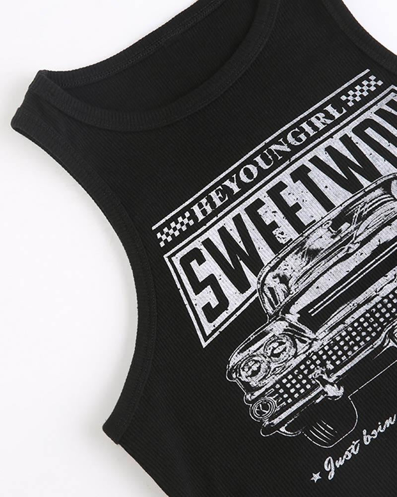 Sweetwon Drivers Seat Crop Top