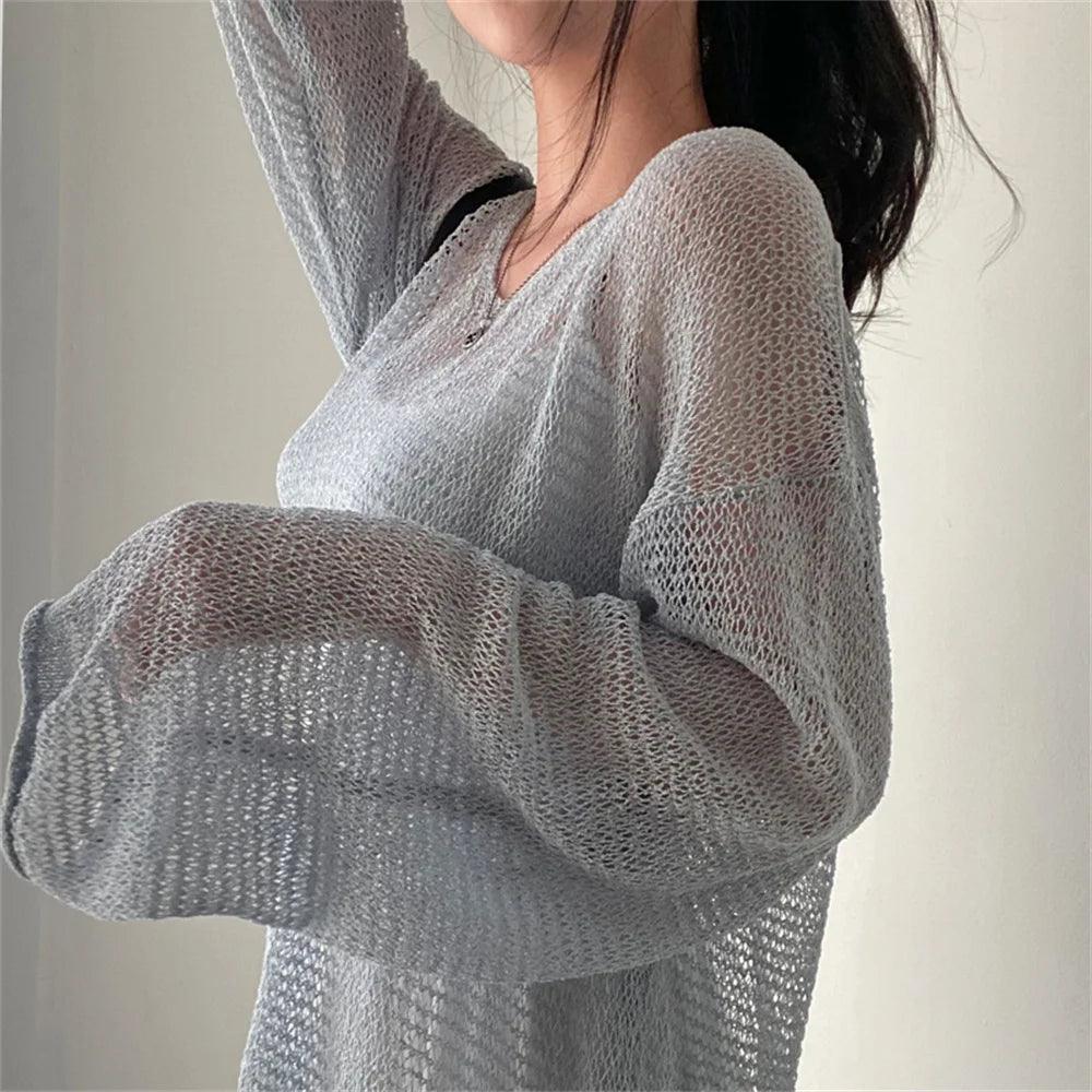 Cozy Hugs Loose Fit Knitted Top