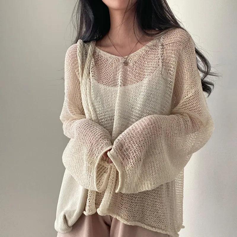 Cozy Hugs Loose Fit Knitted Top