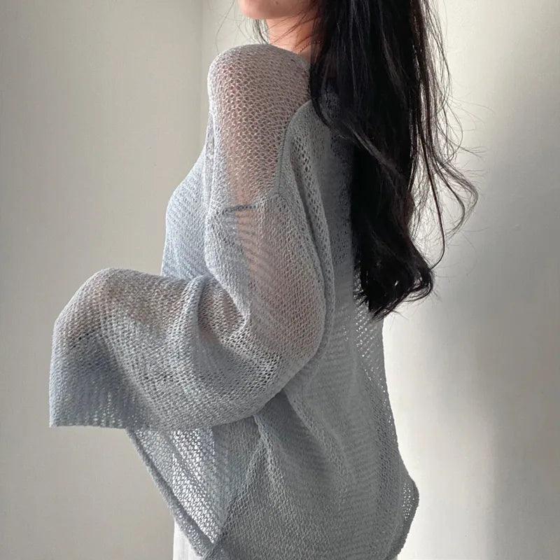 Cozy Hugs Loose Fit Knitted Top