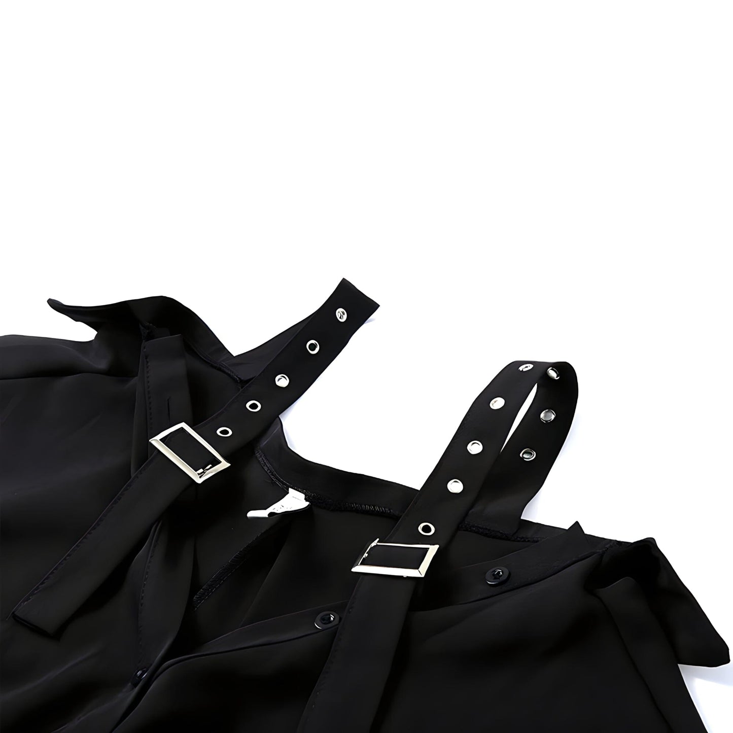 The Zelda Off-Shoulder Belted Shirt