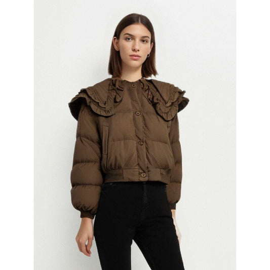 The Cocoa Long Sleeve Winter Puffer Jacket