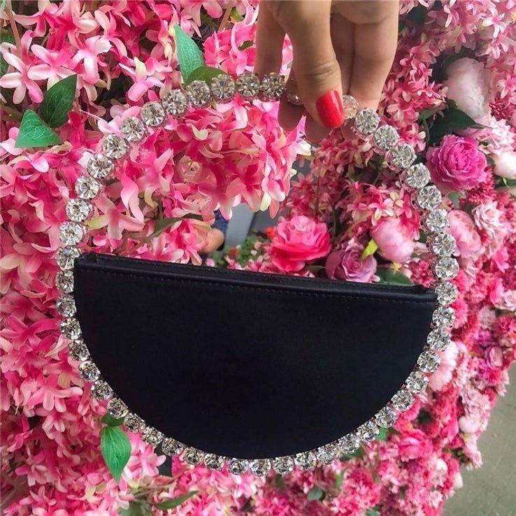 Fever Ring Rhinestone Clutch