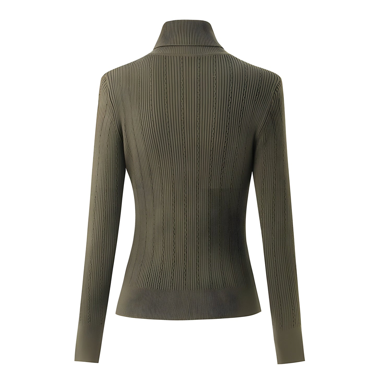 The Leander Long Sleeve Knitted Turtleneck - Multiple Colors