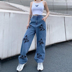 Waleria High Waist Baggy Jeans