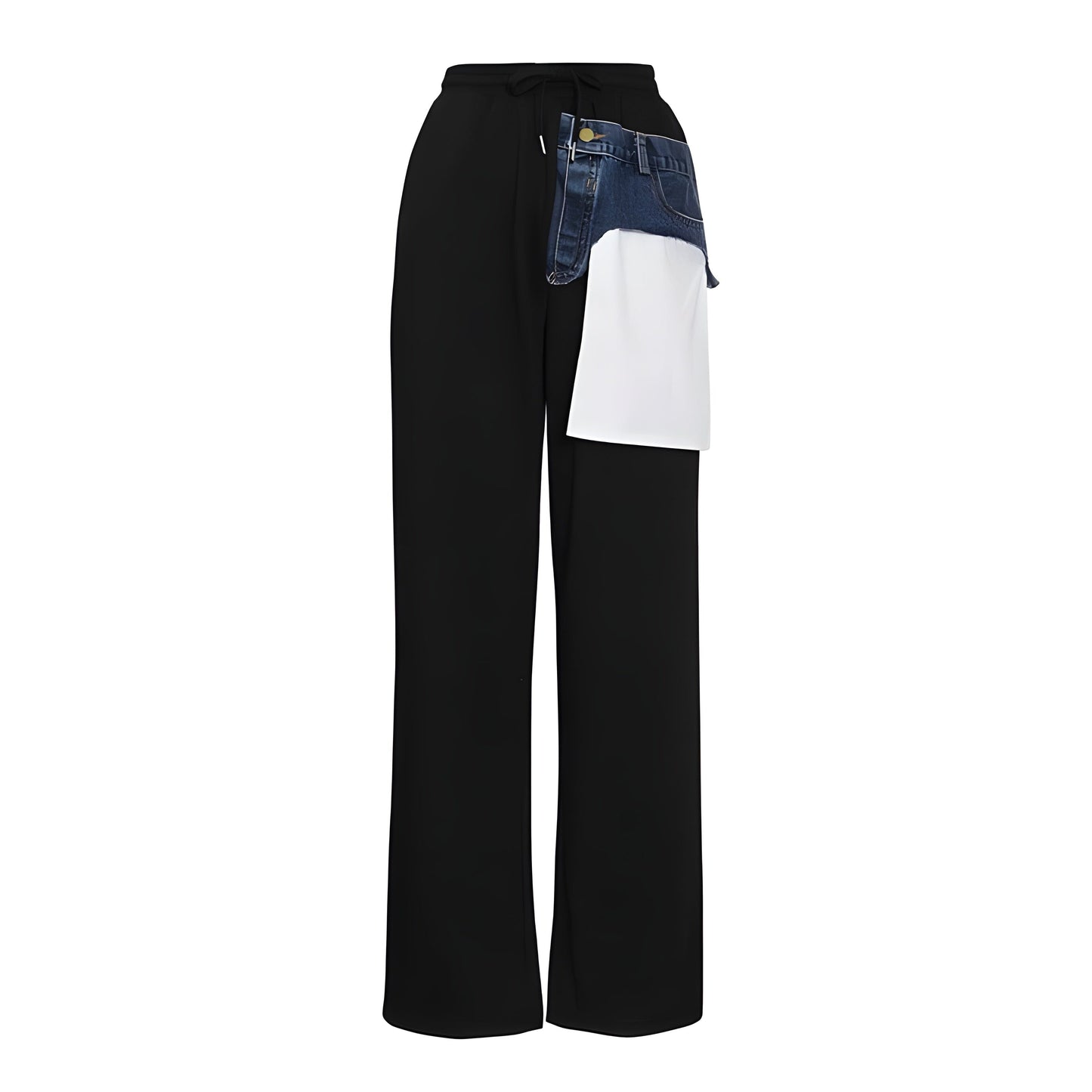 The Jackie High Waist Spliced Pants - Multiple Colors