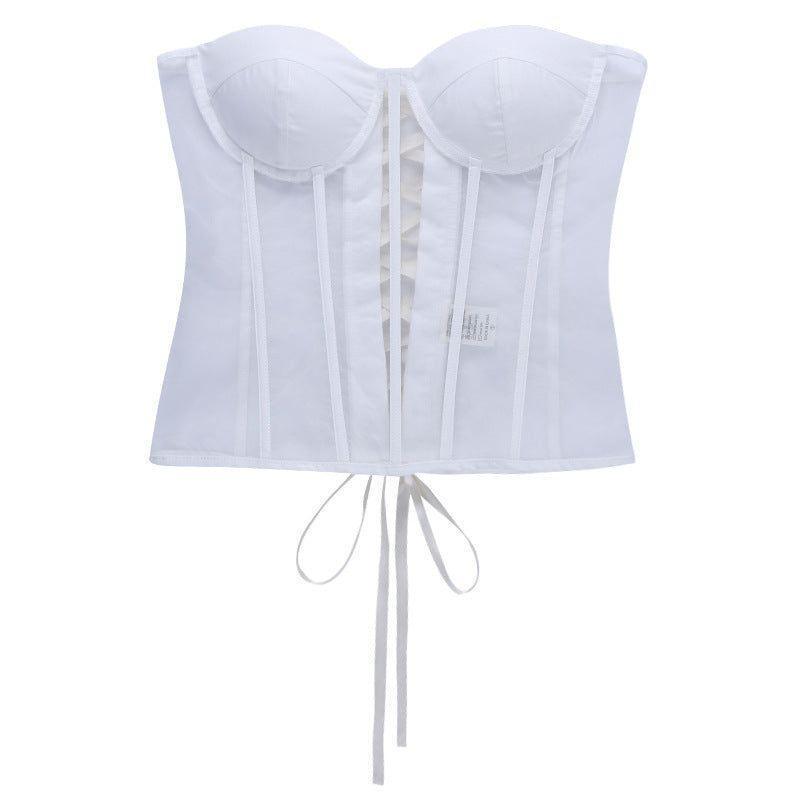 Bella Sexy Mesh Corset Top