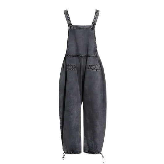 The Dakota Oversized Denim Overalls