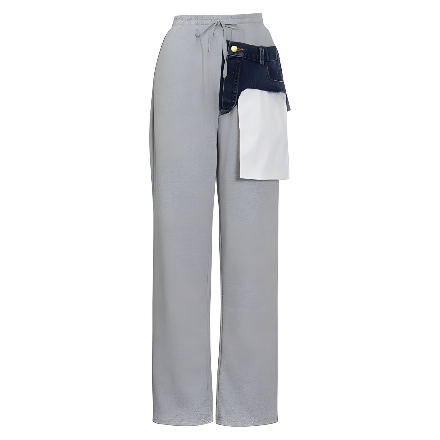 The Jackie High Waist Spliced Pants - Multiple Colors