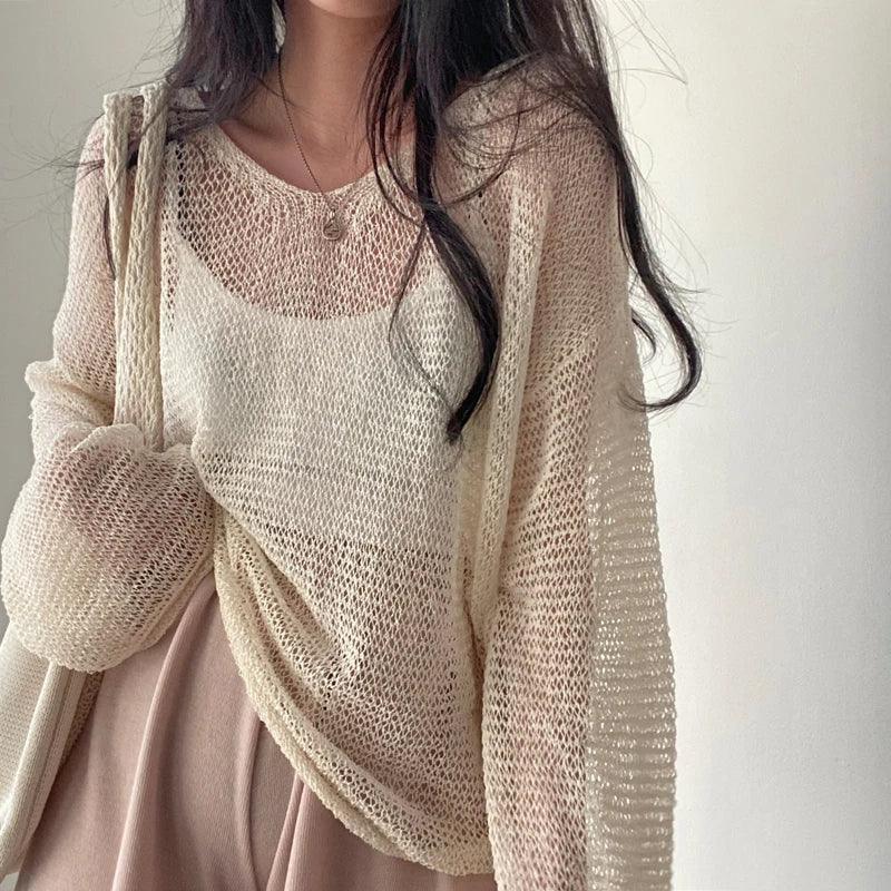 Cozy Hugs Loose Fit Knitted Top