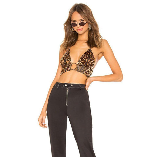 Take Me To Rio Ring Halter Crop Top