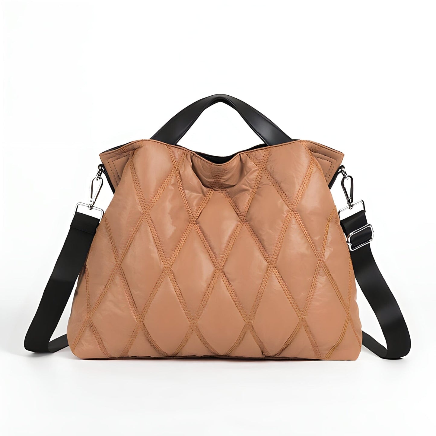 The Campbell Quilted Tote Bag - Multiple Colors