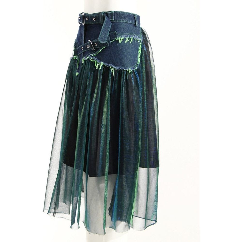 The Gypsy High Waist Denim Skirt