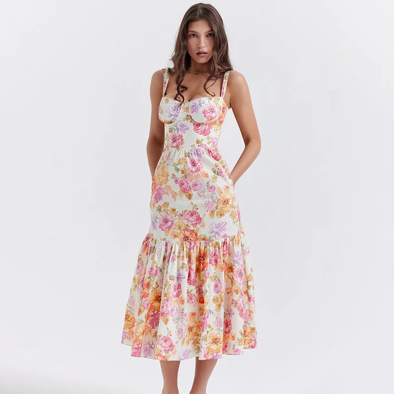 Marielle Floral Midi Dress