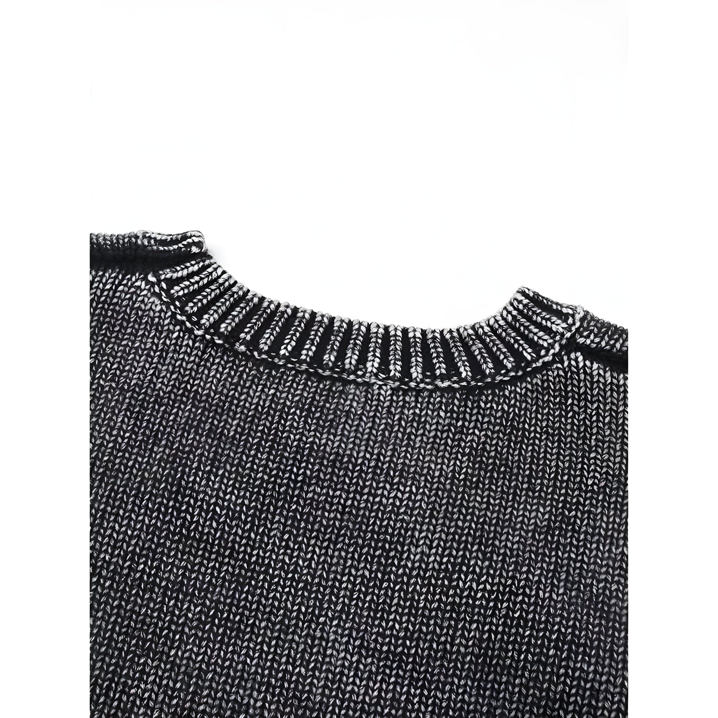 The Yasmin Cropped Two-Piece Knitted Sweater