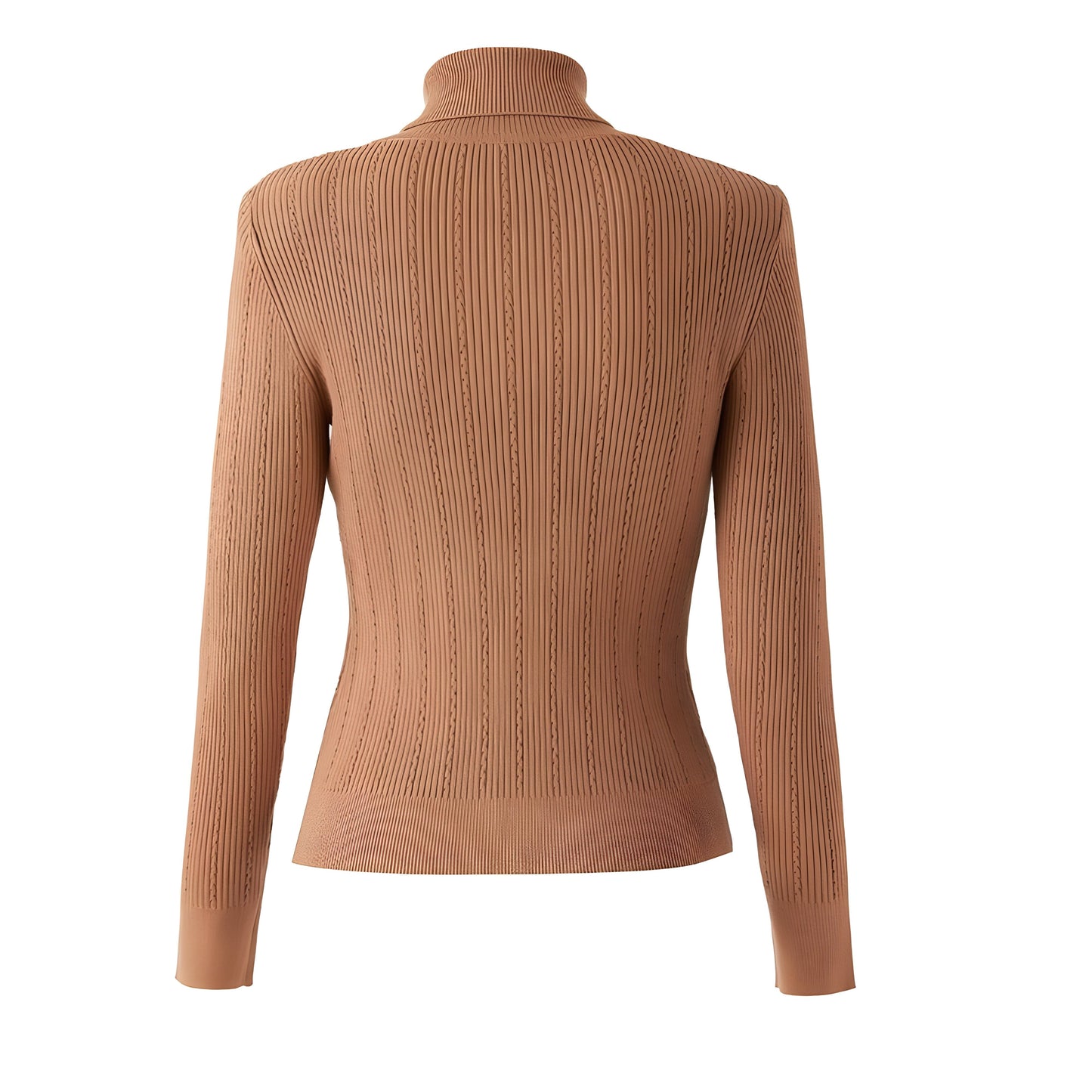 The Leighton Long Sleeve Knitted Turtleneck - Multiple Colors