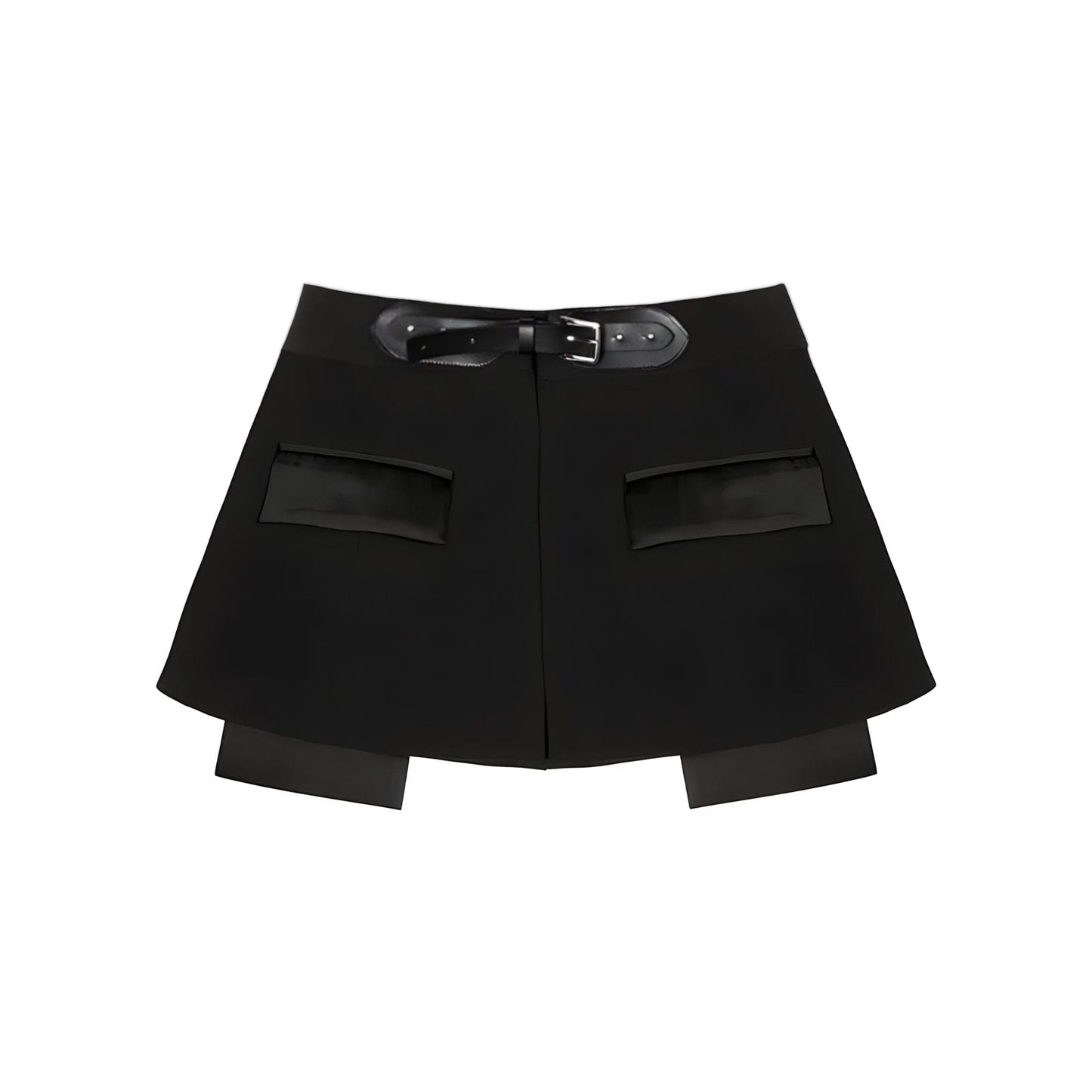 The Winifred High Waist Belted Mini Skirt