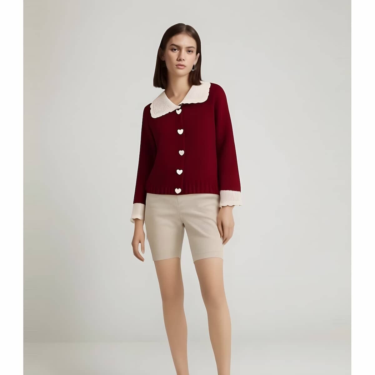 The Cardinal Oversized Knitted Sweater- Multiple Colors