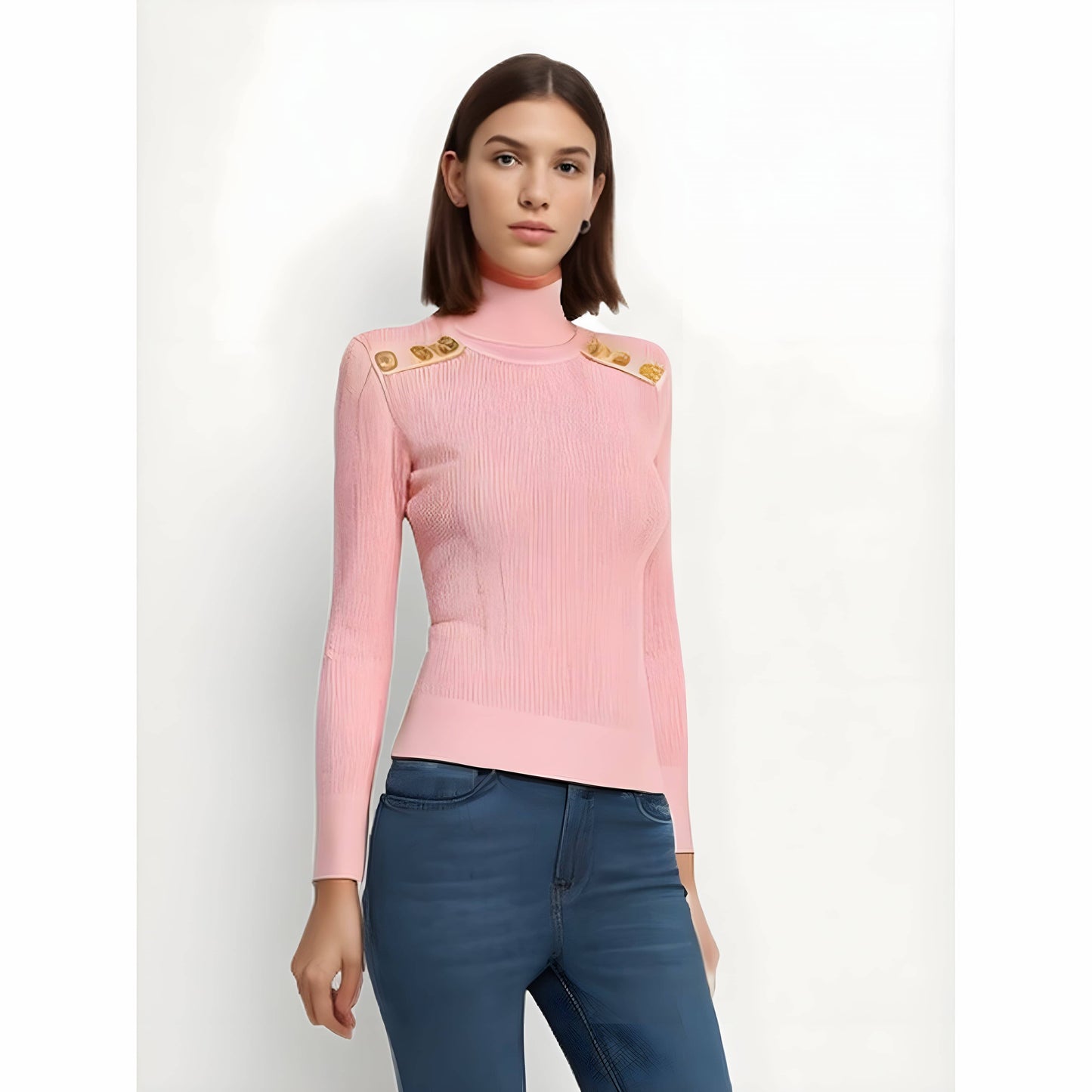 The Leighton Long Sleeve Knitted Turtleneck - Multiple Colors