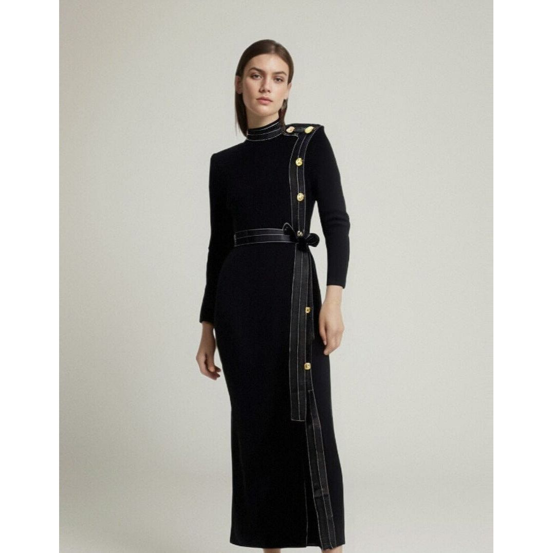 The Margaret Stand Collar Dress