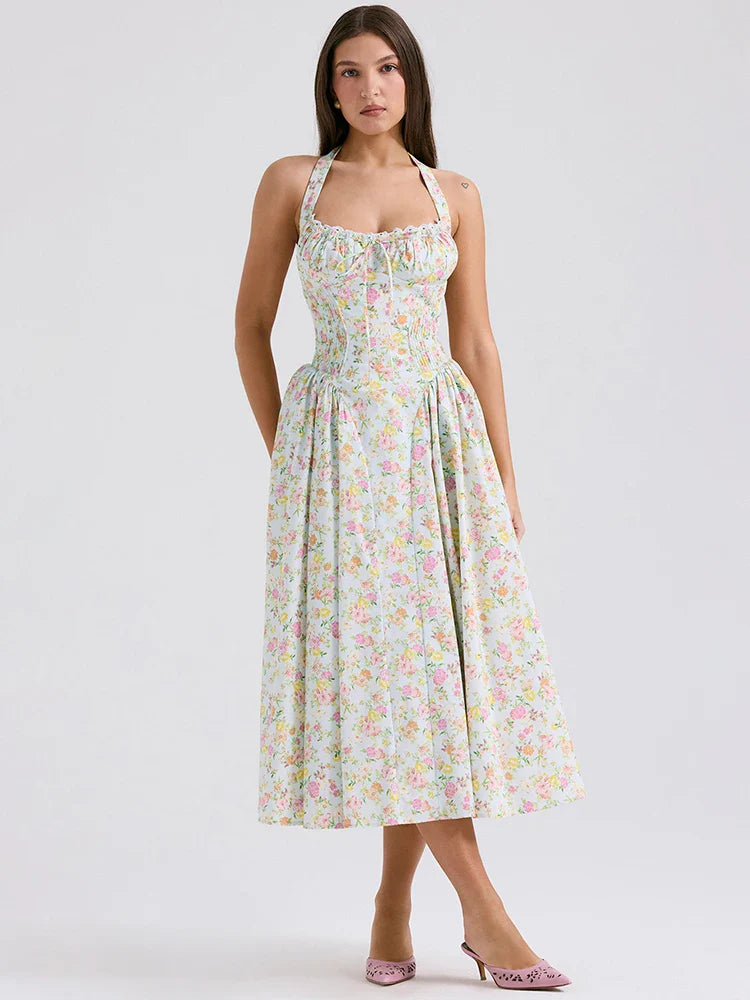 Isolde Floral Midi Dress