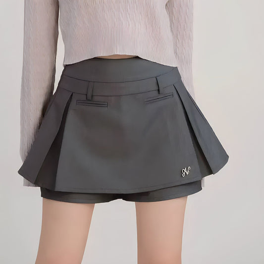 The Vaneria High Waist Mini Skirt