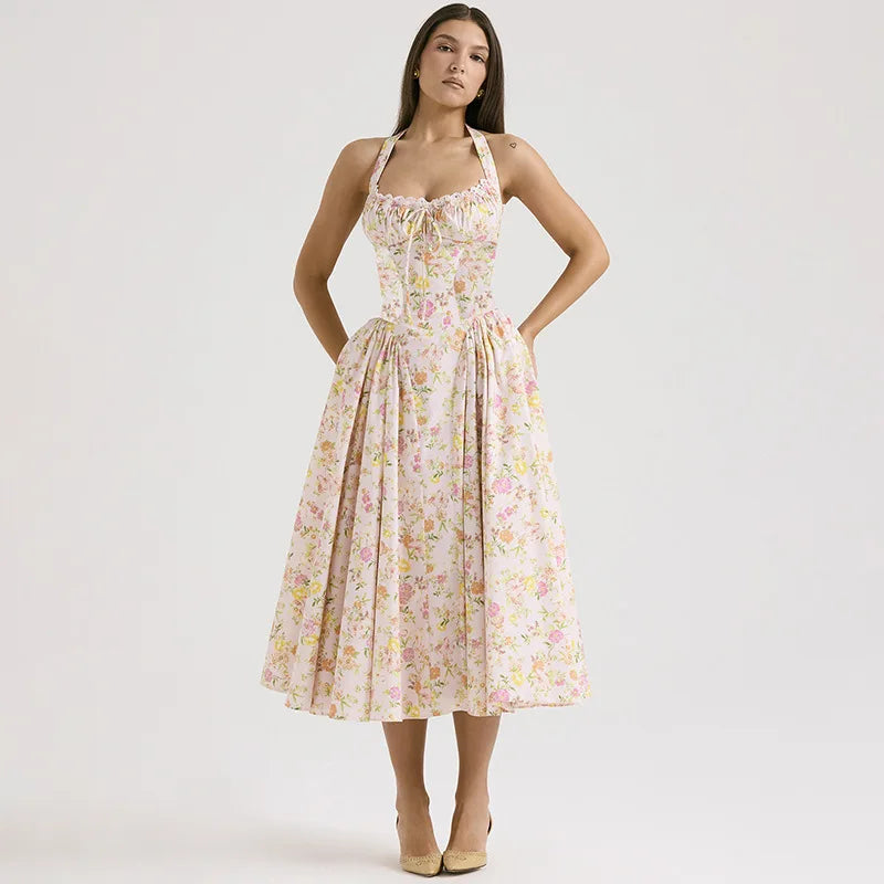 Isolde Floral Midi Dress