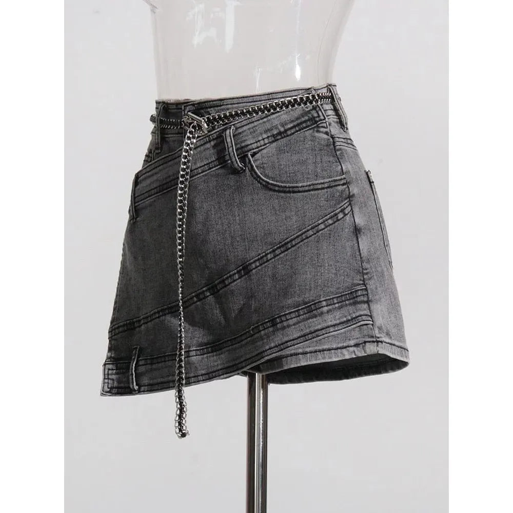 The Roxie High Waist Denim Shorts