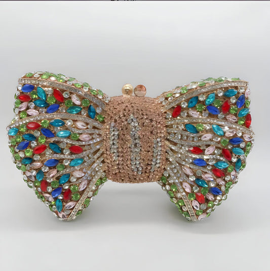 The Calista Rhinestone Clutch Purse - Multiple Colors