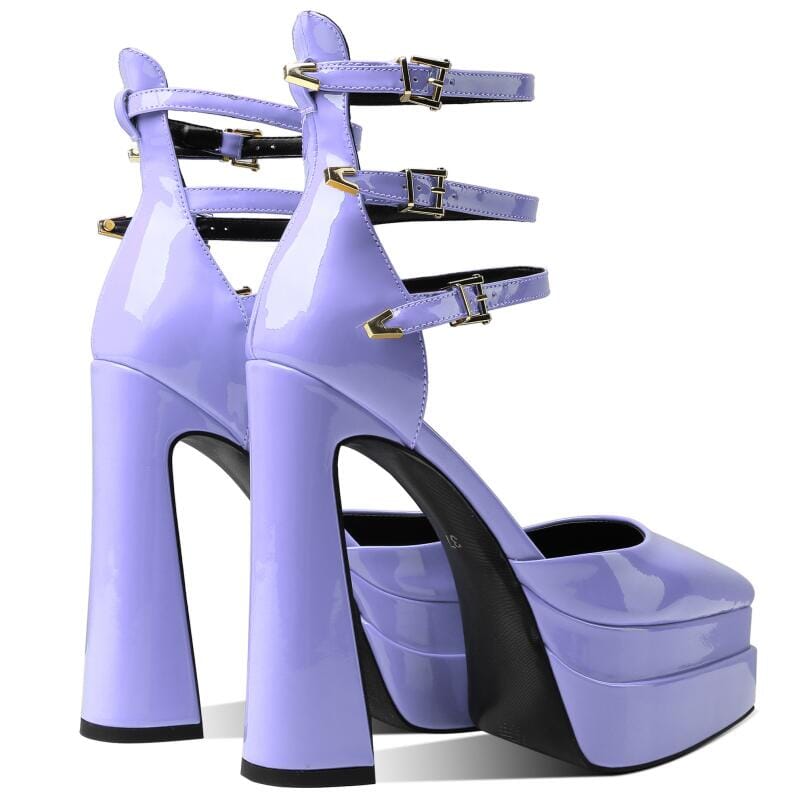 The Astrid Platform Pumps - Multiple Colors