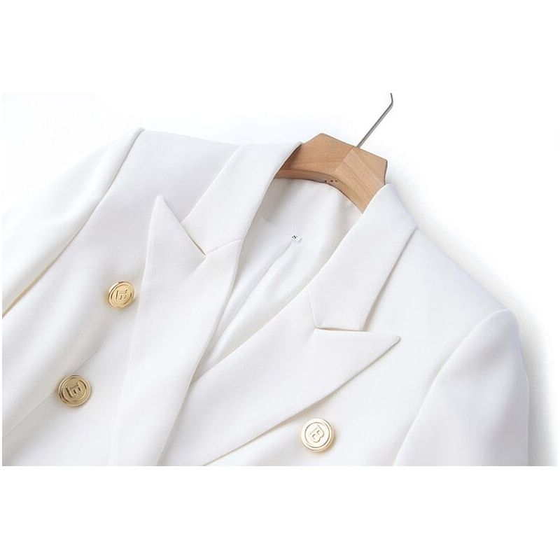 The Bey Long Sleeve Belted Blazer - Multiple Colors