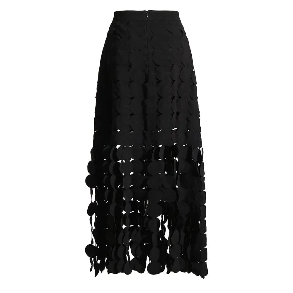 The Noir High Waist Skirt