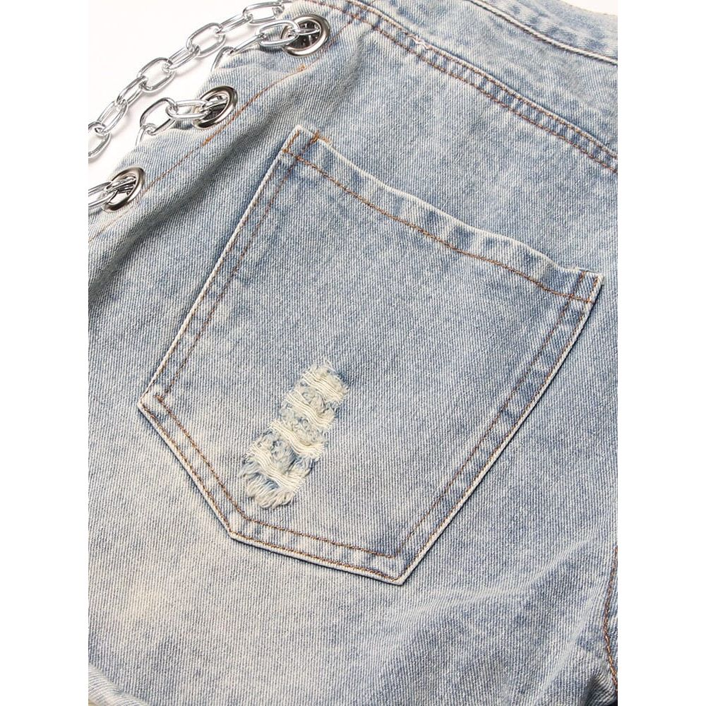 The Calypso High Waist Denim Shorts