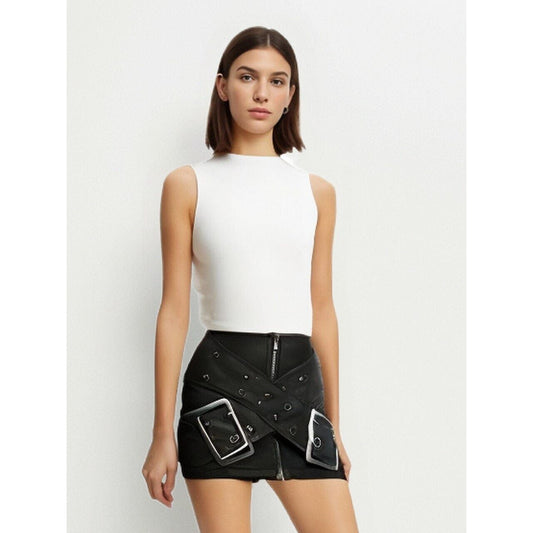 The Imogen High Waist Mini Skirt