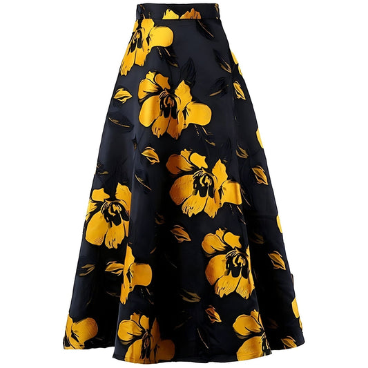 The Foliage High Waist Skirt - Multiple Colors