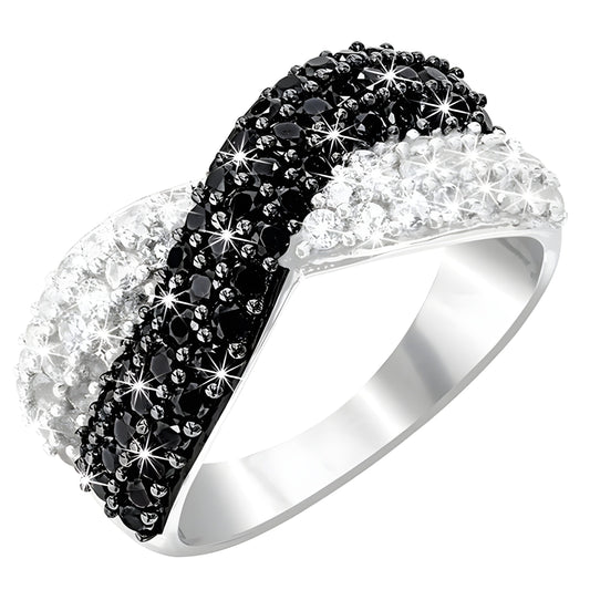 The Yin-Yang Crystal Ring