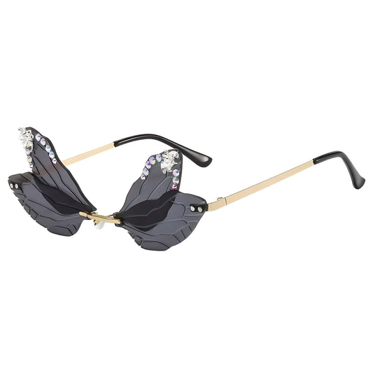 The Valeria Rhinestone Sunglasses - Multiple Colors