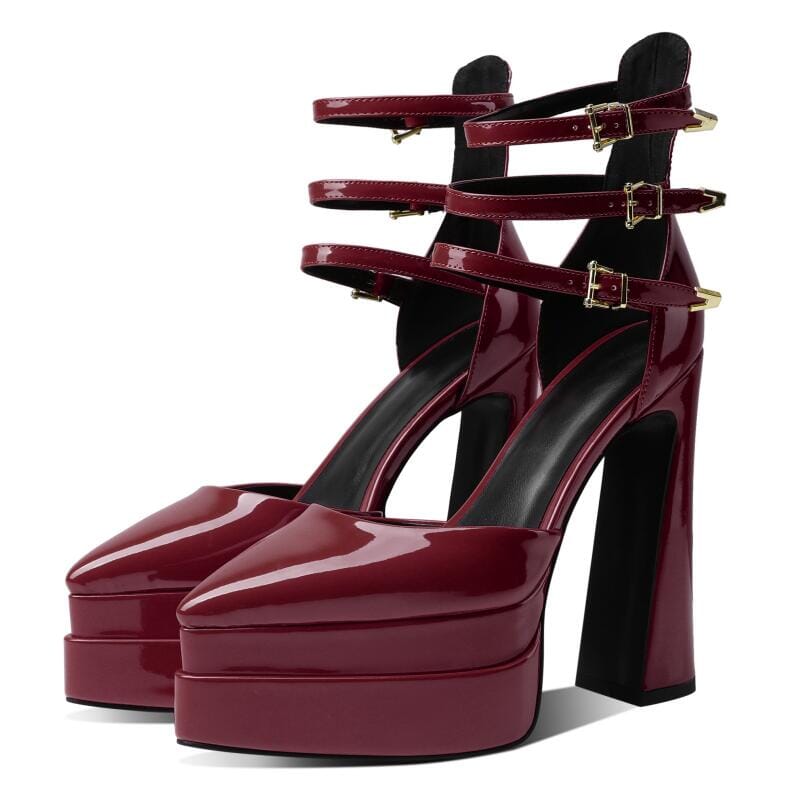 The Astrid Platform Pumps - Multiple Colors