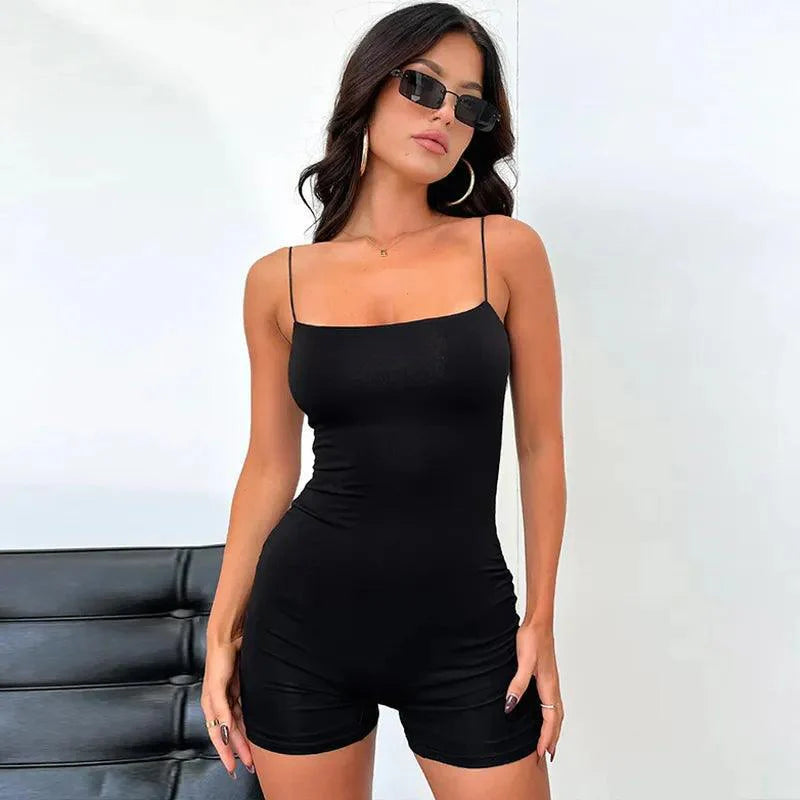 Angelic Grace Cotton Bodycon Playsuit