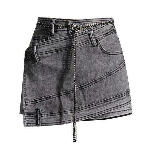 The Roxie High Waist Denim Shorts