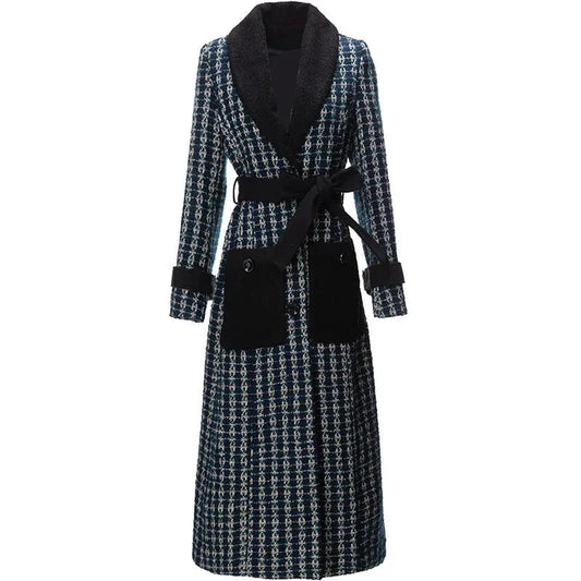 The Briony Long Sleeve Lapel Coat