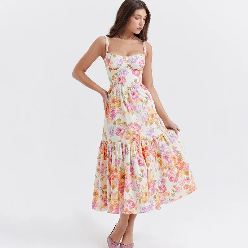 Marielle Floral Midi Dress