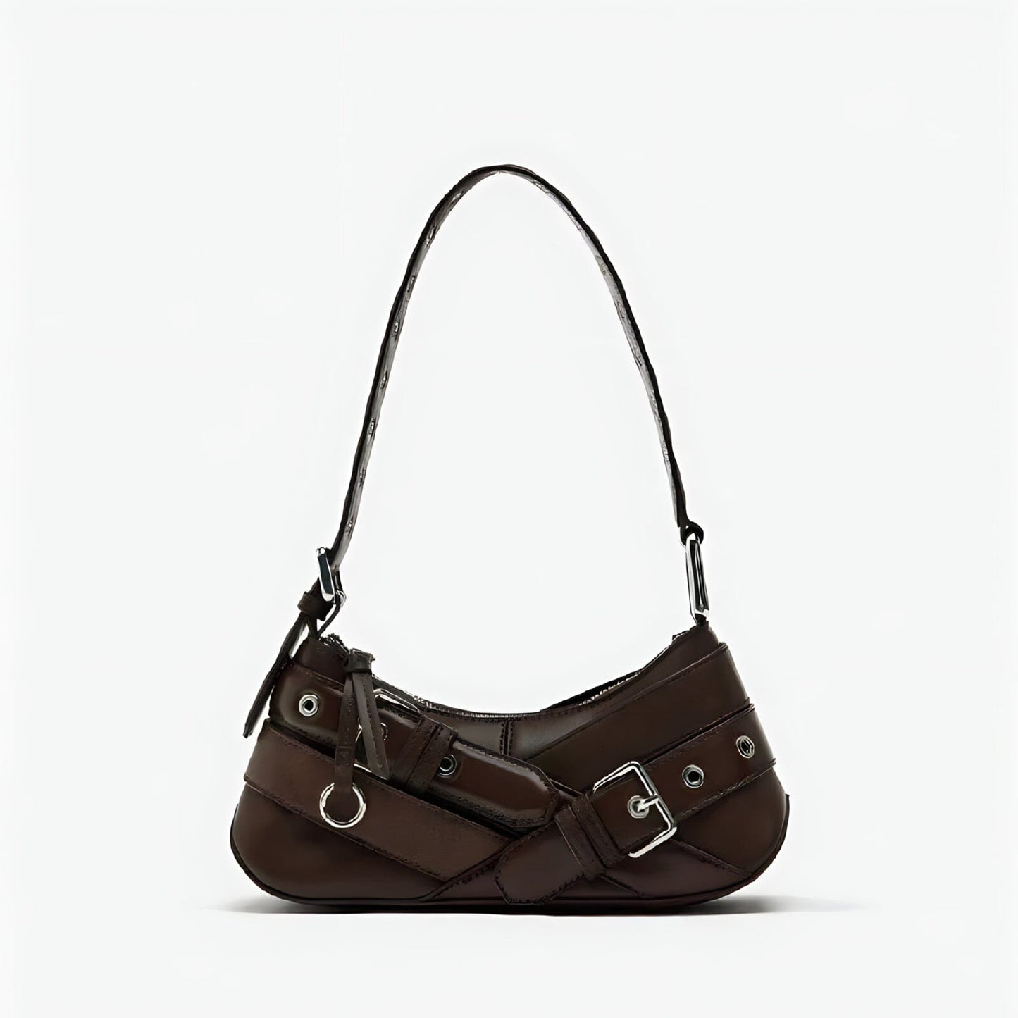 The Camella Leather Shoulder Bag - Multiple Colors