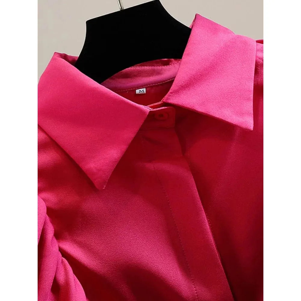 The Mavis Short Sleeve Blouse - Multiple Colors