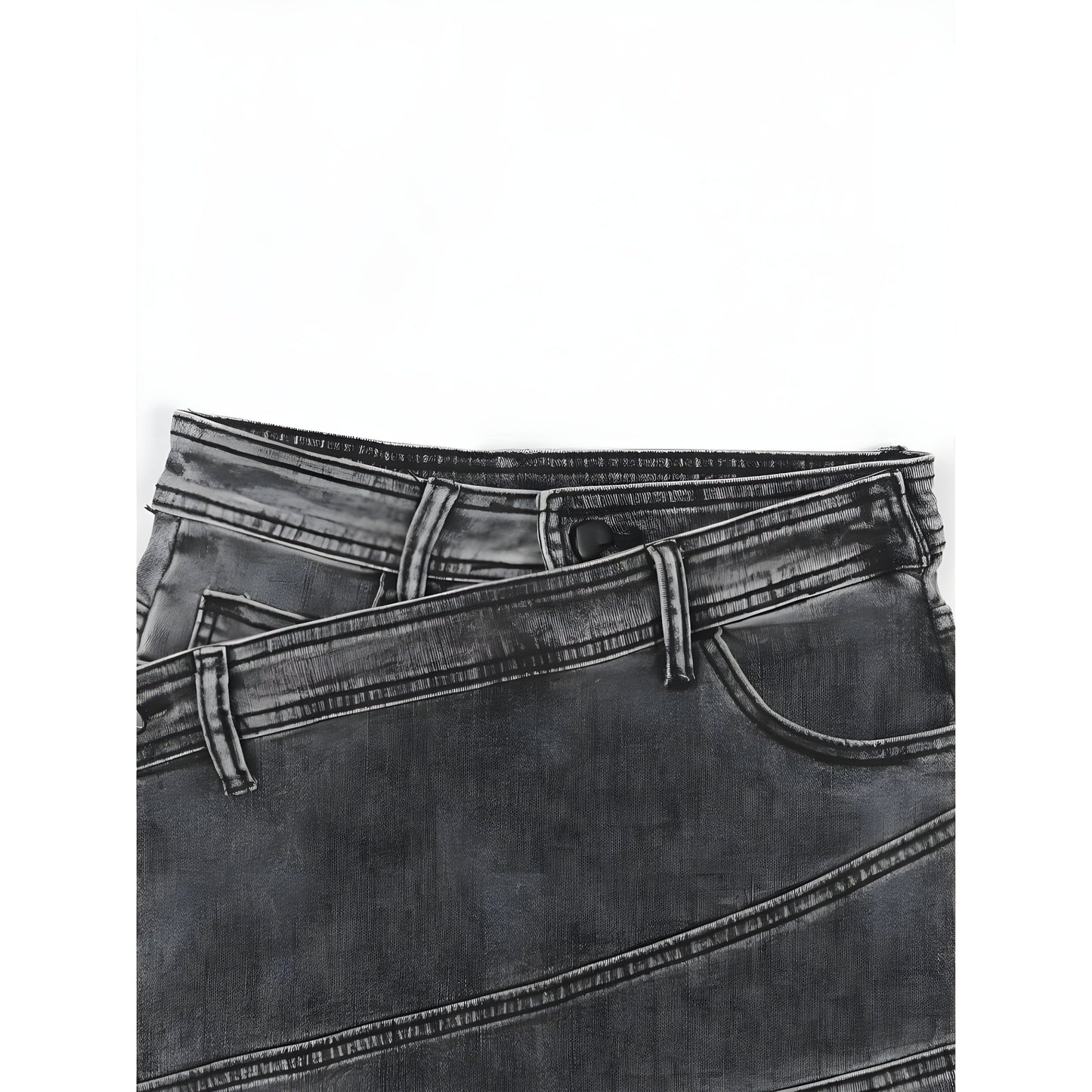 The Lisette High Waist Denim Shorts